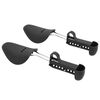 vidaXL Shoe Trees 5 Pairs Black EU 35-38 Plastic