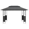 vidaXL Gazebo with Roof Anthracite 400x300x270 cm Steel