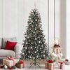 vidaXL Artificial Christmas Tree with 300 LEDs with Stand Green 210 cm