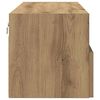 vidaXL TV Wall Cabinet Wall-mounted 2 pcs Artisan oak 100 x 30 x 30 cm