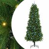 vidaXL Christmas Tree with 300 LEDs with Stand Green 240 cm PE