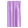 vidaXL Blackout Curtains with Rings 2 pcs Purple 140 x 140 cm