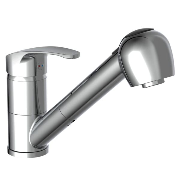 SCH&Uuml;TTE Sink Mixer with Pull-out Spray DIZIANI Chrome