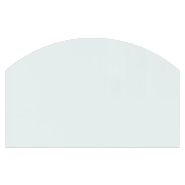 vidaXL Fireplace Glass Plate 80x50 cm