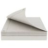 vidaXL Tarpaulin with Eyelets White 8 x 12 m 90 gsm PE