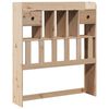 vidaXL Bookcase Bed without Mattress 90x190cm Single Solid Wood Pine