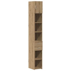 vidaXL Storage Cabinet 2 pcs Artisan Oak 30 x 42.5 x 225 cm