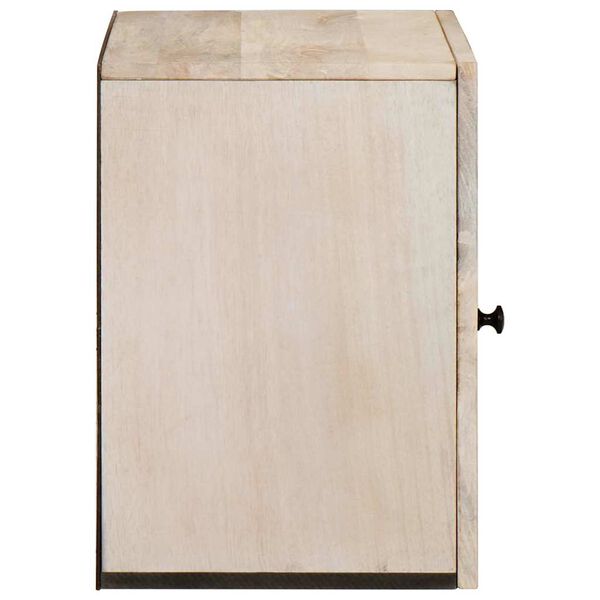 vidaXL Bathroom Cabinet White 38 x 33 x 48 cm Engineered Wood