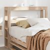 vidaXL Headboard with Shelves 100 cm Solid Wood Pine