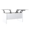 vidaXL Coffee Table High Gloss White 80x50x42.5 cm Engineered Wood