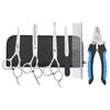 vidaXL 6 Piece Dog Grooming Scissors Set Stainless Steel