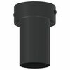 vidaXL Ceiling Spotlight with Spotlights Black 6.5 x 6 x 11.5 cm Metal
