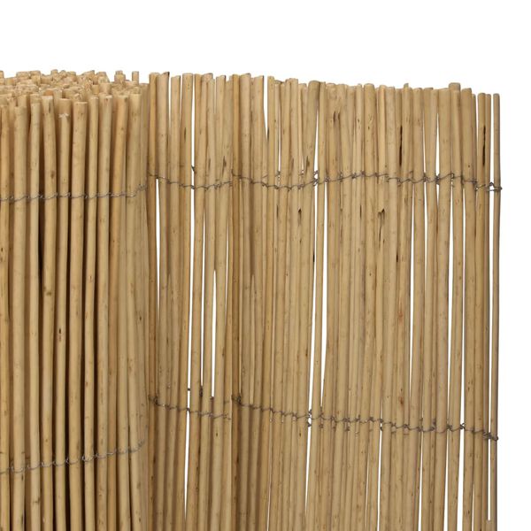 vidaXL Willow Fence 5x1.7 m