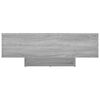 vidaXL Coffee Table Grey Sonoma 85x55x31 cm Engineered Wood