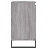 vidaXL Bathroom Cabinet Grey Sonoma 58x33x60 cm Engineered Wood
