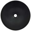vidaXL Wash Basin 41x12.5 cm Ceramic Black