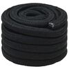 vidaXL Multipurpose Utility Rope 50 mm 5 m Black PP 15000 kg Max Load