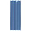 vidaXL Voile Curtains with Grommets 2 pcs Royal Blue