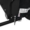vidaXL Bike Trailer Black Oxford Fabric and Iron
