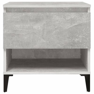 vidaXL Side Table Concrete Grey 50x46x50 cm Engineered Wood