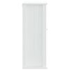 vidaXL Bathroom Wall Cabinet BERG White 40x27x71.5 cm Solid Wood Pine