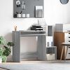 vidaXL Desk with Drawer Grey Sonoma 106 x 41 x 88.5 cm Engineered Wood