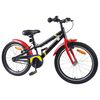 vidaXL Kids Bike 20'' for 6-11 Years Old Black Red