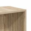 vidaXL Side Table Sonoma Oak 33x33x34.5 cm Engineered Wood