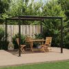 vidaXL Garden Gazebo Anthracite 3x3 m Aluminium