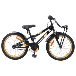 vidaXL Kids Bike 20'' for 6-11 Years Old Orange Black