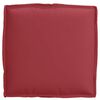 vidaXL Cushion 6 pcs Wine Red 40 x 40 x 8 cm Oxford Fabric