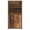 vidaXL Highboard Old Wood 62 x 36 x 121.5 cm Engineered Wood