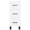 vidaXL Highboard White 34.5x34x180 cm Engineered Wood
