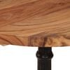 vidaXL Bistro Table Ø60x76 cm Solid Acacia Wood