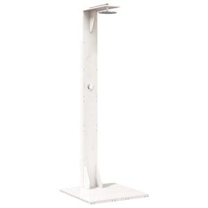 vidaXL Outdoor Shower 214.5 cm Solid Pine Wood and Stainless Steel
