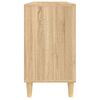 vidaXL Sink Cabinet Sonoma Oak 80x33x60 cm Engineered Wood