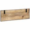 vidaXL Coat Racks 2 pcs 80x8x25 cm Solid Rough Wood Mango