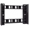 vidaXL 10 Piece TV Cabinet Set Grey Engineered Wood