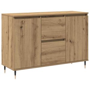 vidaXL Sideboard Artisan Oak 101.5 x 35 x 70 cm Engineered Wood