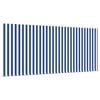 vidaXL Retractable Awning Retractable Blue and White 300 x 200 cm