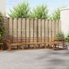 vidaXL Outdoor Sofa Set 5 pcs Natural Solid Acacia Wood