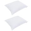vidaXL Duvet with Pillow 3 pcs White Microfibre