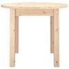 vidaXL Coffee Table &Oslash; 55x45 cm Solid Wood Pine