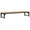 vidaXL Monitor Stand Artisan Oak 85 x 23 x 15.5 cm Engineered Wood