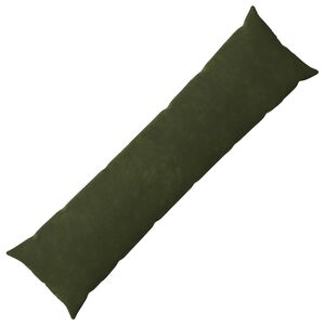 vidaXL Throw Pillow HEERLEN Green 40 x 145 cm Microfiber Fleece