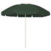 vidaXL Beach Parasol Green 240 cm