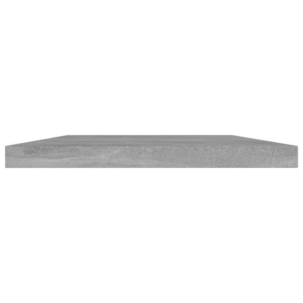 vidaXL Bookshelf Boards 8 pcs Concrete Grey 40x20x1.5 cm Engineered Wood