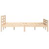 vidaXL Bed Frame without Mattress Solid Wood 160x200 cm