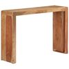vidaXL Console Table 110x30x76 cm Solid Wood Acacia