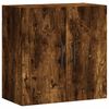 vidaXL Wall Cabinet Smoked Oak 60x31x60 cm Engineered Wood